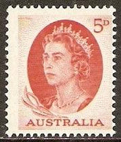 Australia 1963 Definitives, Queen-Stamps-Australia-Mint-StampPhenom