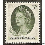 Australia 1963 Definitives, Queen-Stamps-Australia-Mint-StampPhenom