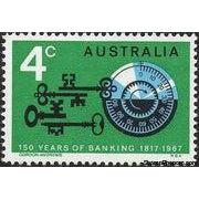 Australia 1967 Australian Banking Anniversary-Stamps-Australia-Mint-StampPhenom