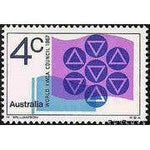 Australia 1967 World YMCA Council Meeting-Stamps-Australia-Mint-StampPhenom