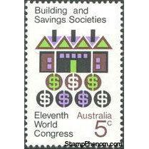 Australia 1968 Building Societies Congress-Stamps-Australia-Mint-StampPhenom