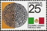 Australia 1968 Olympic Games - Mexico-Stamps-Australia-Mint-StampPhenom