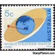 Australia 1968 Satellite Orbiting Earth-Stamps-Australia-Mint-StampPhenom