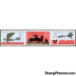 Australia 1969 50th Anniversary of 1st Flight, Strip of 3-Stamps-Australia-Mint-StampPhenom