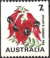 Australia 1970 Coil Stamps - Flowers-Stamps-Australia-Mint-StampPhenom