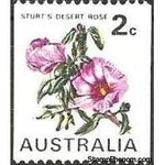 Australia 1970 Coil Stamps - Flowers-Stamps-Australia-Mint-StampPhenom