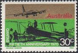 Australia 1970 QUANTAS Airline 50th Anniversary-Stamps-Australia-Mint-StampPhenom