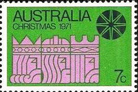 Australia 1971 Christmas-Stamps-Australia-Mint-StampPhenom