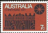 Australia 1971 Christmas-Stamps-Australia-Mint-StampPhenom