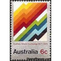 Australia 1971 Sydney Stock Exchange Centenary-Stamps-Australia-Mint-StampPhenom