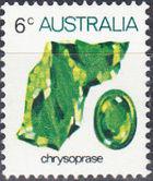 Australia 1973 Marine Life and Gemstones-Stamps-Australia-Mint-StampPhenom