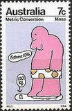 Australia 1973 Metric Conversion-Stamps-Australia-Mint-StampPhenom