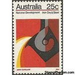 Australia 1973 National Development II, Iron Ore & Steel-Stamps-Australia-Mint-StampPhenom