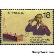 Australia 1976 Centenary of the Telephone-Stamps-Australia-Mint-StampPhenom