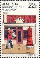 Australia 1980 National Stamp Week, Set of 5-Stamps-Australia-Mint-StampPhenom