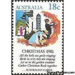 Australia 1981 Christmas-Stamps-Australia-Mint-StampPhenom