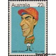 Australia 1981 Famous Sportsmen-Stamps-Australia-Mint-StampPhenom