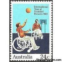 Australia 1981 Year for the Disabled-Stamps-Australia-Mint-StampPhenom