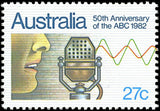 Australia 1982 The ABC, 50th Anniversary-Stamps-Australia-Mint-StampPhenom