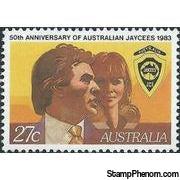 Australia 1983 50th Anniversary of Australian Jaycees-Stamps-Australia-Mint-StampPhenom