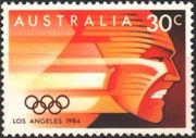 Australia 1984 Olympic Games - Los Angeles-Stamps-Australia-Mint-StampPhenom