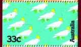 Australia 1985 Yellow Kakadu (Sulphur Crested Cockatoo)-Stamps-Australia-Mint-StampPhenom
