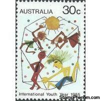 Australia 1985 Youth Year-Stamps-Australia-Mint-StampPhenom