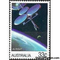 Australia 1986 AUSSAT Satellite Communication System-Stamps-Australia-Mint-StampPhenom