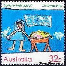 Australia 1988 Christmas - Children's Drawings-Stamps-Australia-Mint-StampPhenom