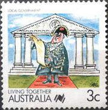 Australia 1988 Living Together - Cartoons-Stamps-Australia-Mint-StampPhenom