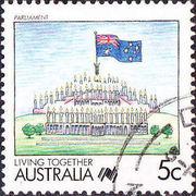 Australia 1988 Living Together - Cartoons-Stamps-Australia-Mint-StampPhenom