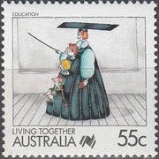 Australia 1988 Living Together - Cartoons-Stamps-Australia-Mint-StampPhenom