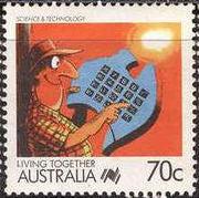 Australia 1988 Living Together - Cartoons-Stamps-Australia-Mint-StampPhenom