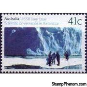 Australia 1990 Australian-Soviet Scientific Collaboration in Antarctica-Stamps-Australia-Mint-StampPhenom