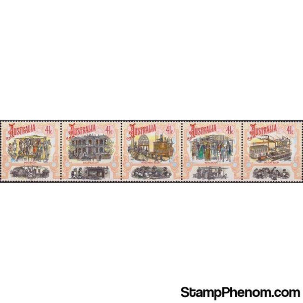 Australia 1990 Colonization of Australia - Boomtime, 3rd series-Stamps-Australia-Mint-StampPhenom