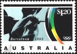 Australia 1992 Olympic's Paralympic Games-Stamps-Australia-Mint-StampPhenom