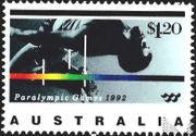 Australia 1992 Olympic's Paralympic Games-Stamps-Australia-Mint-StampPhenom