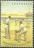 Australia 1992 Sheffield Shield Cricket Tournament Centenary-Stamps-Australia-Mint-StampPhenom