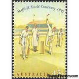 Australia 1992 Sheffield Shield Cricket Tournament Centenary-Stamps-Australia-Mint-StampPhenom