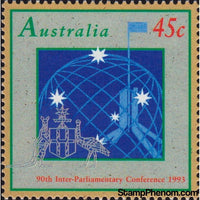 Australia 1993 Inter-Parliamentary Union Conference and Women in Fedral Parliament Anniversary-Stamps-Australia-Mint-StampPhenom