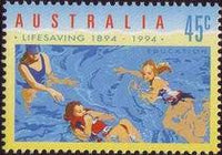 Australia 1994 Lifesaving Australia, Centenary-Stamps-Australia-Used-StampPhenom