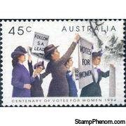 Australia 1994 Womens Emancipation in S Australia Centenary-Stamps-Australia-Mint-StampPhenom
