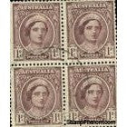 Australia Block of 4 Lot 100 , 4 stamps