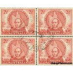 Australia Block of 4 Lot 107 , 4 stamps