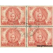 Australia Block of 4 Lot 107 , 4 stamps