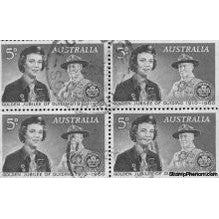 Australia Block of 4 Lot 10 , 4 stamps