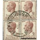 Australia Block of 4 Lot 112 , 4 stamps