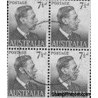 Australia Block of 4 Lot 11 , 4 stamps