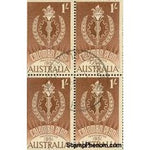 Australia Block of 4 Lot 22 , 4 stamps