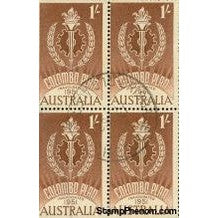 Australia Block of 4 Lot 22 , 4 stamps